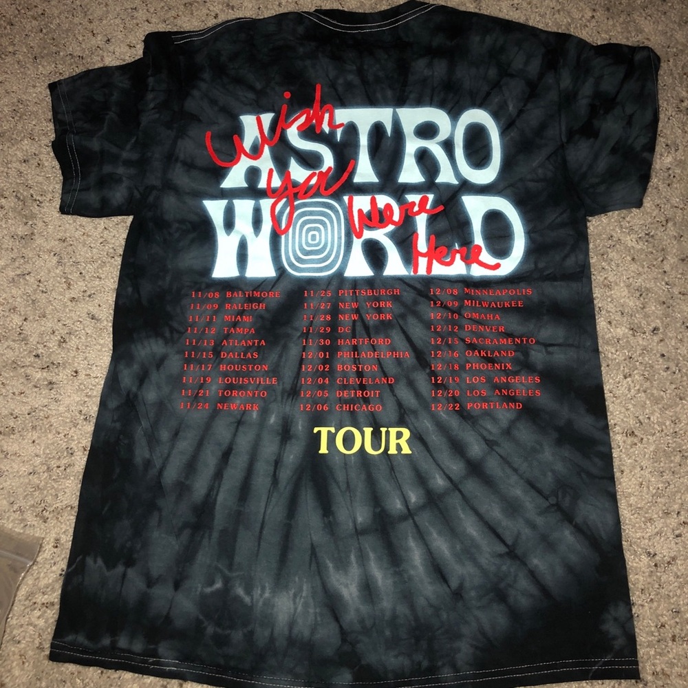 Astroworld Travis Scott Tour Tee 2019